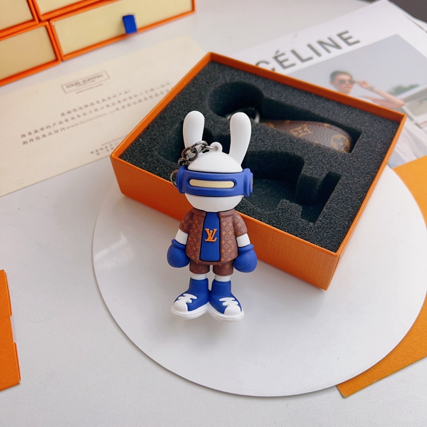 ブランドキーホルダー素材ディテール